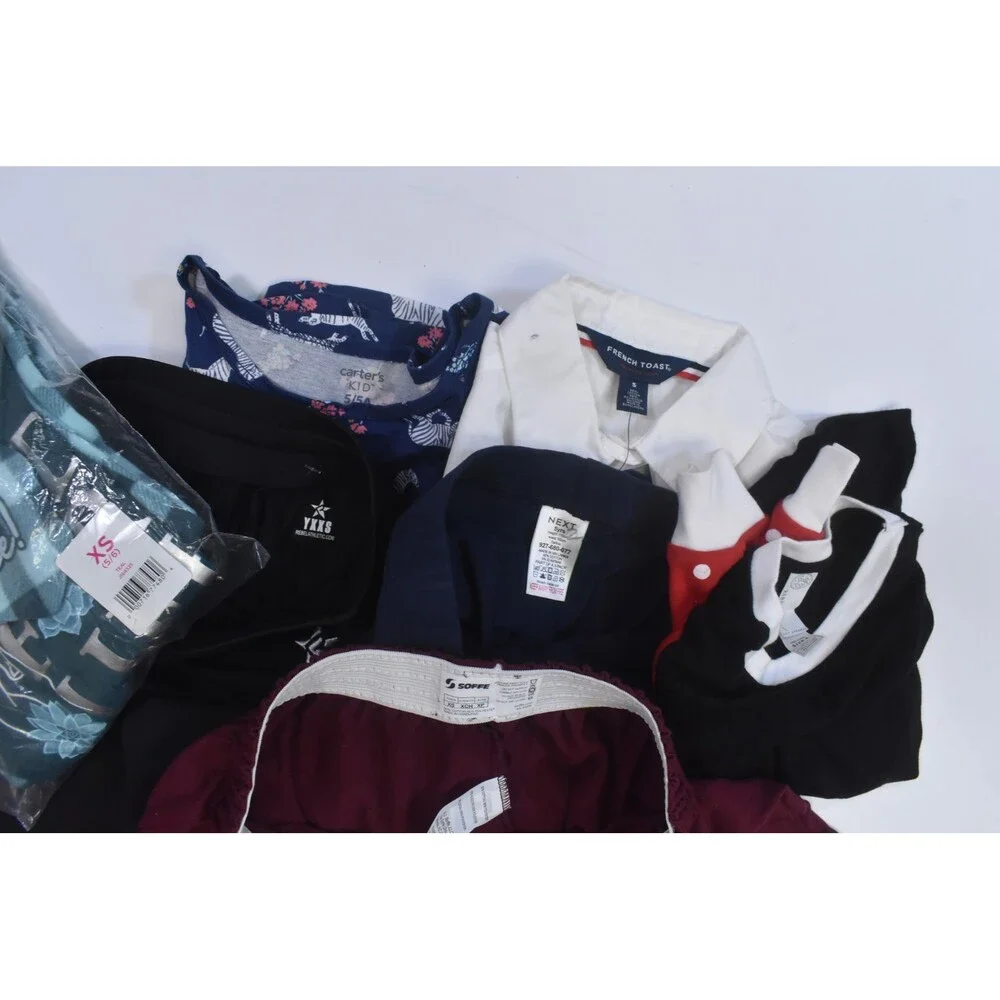 Wholesale Bulk Lot Of 14 Girls Size XS 4/5 Mixed Season Tops Bottoms Shorts